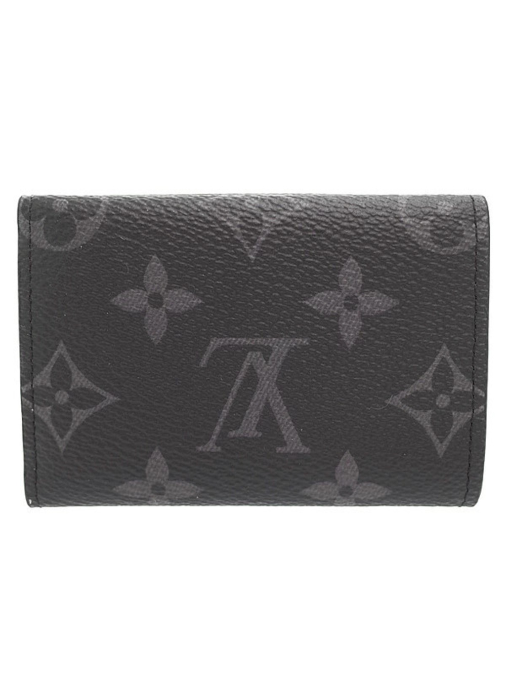 Louis Vuitton Black fold Compact Discovery Tri Monogram Wallet Eclipse Black